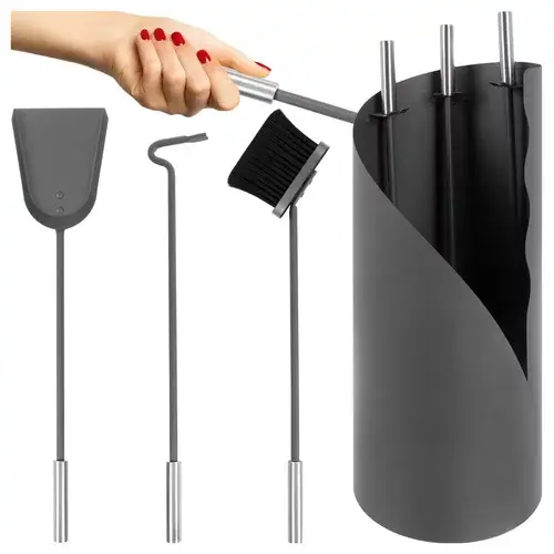 Nářadí ke krbu – designová sada 4 v 1