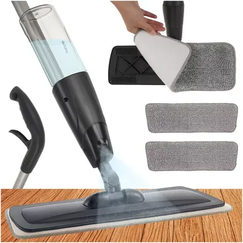 Mop z mikrovlákna s rozprašovačem 41 cm, nádrž 600 ml + 2 utěrky