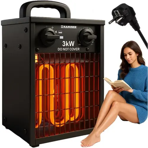 Elektrické topidlo s ventilátorem 3000 W