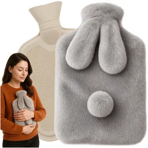 Termofor s plyšovým obalem 1800 ml – Rubber Bunny