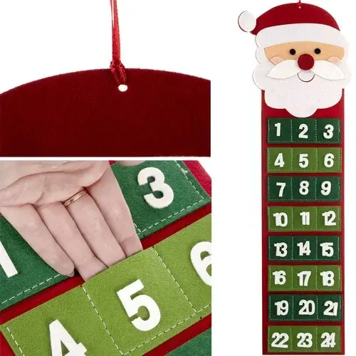 Závěsný adventní kalendář