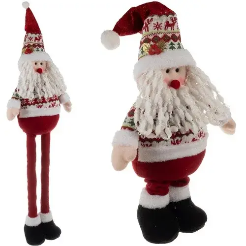 Vánoční postavička SANTA – teleskopický 60-95 cm