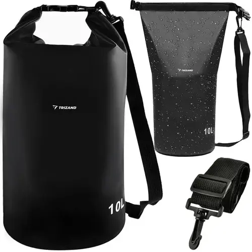 Vodotěsný vak 10 litrů – černý Dry Bag
