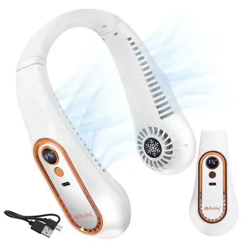 Ventilátor na krk, mini chladicí ventilátor