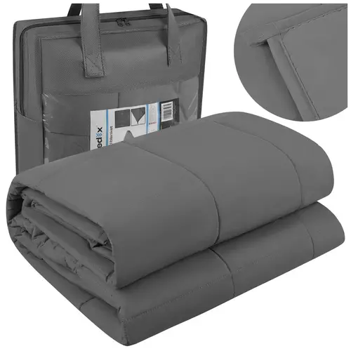Zátěžová antistresová přikrývka  - Sensory Gray 7 kg, 200 × 150 cm