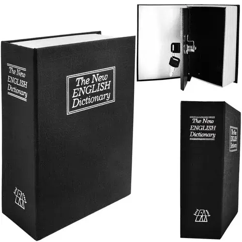 Trezor – krabička ukrytá v knize 18 × 11,5 cm