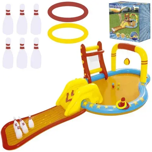 Nafukovací vodní hřiště 435x213x117cm - Bestway 53068