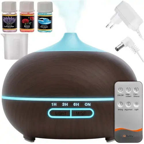 Aroma difuzér 4v1 s ionizátorem a LED lampou