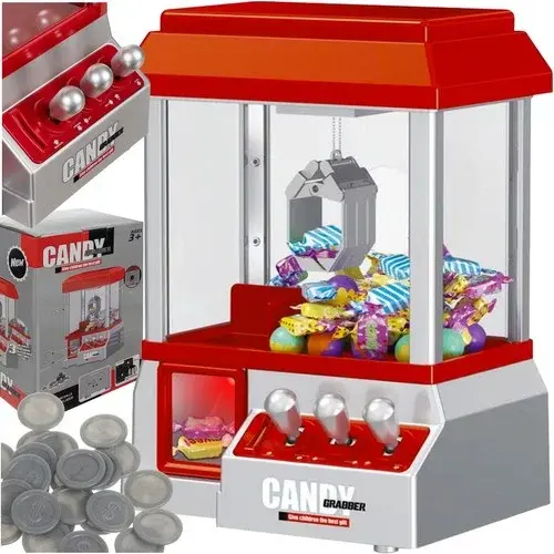 Drapákový automat na sladkosti - candy machine