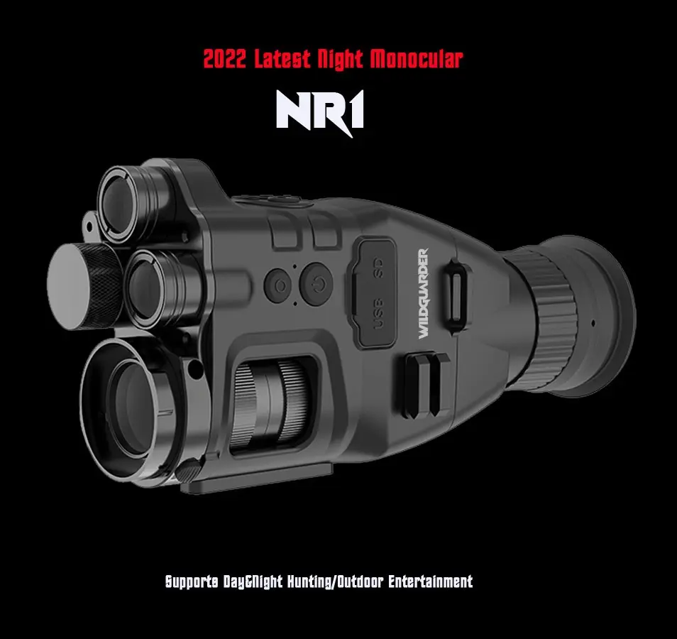 Monokulár s duál IR LED světlem do 400 m 8x optický a 3x digitální ZOOM + Wifi