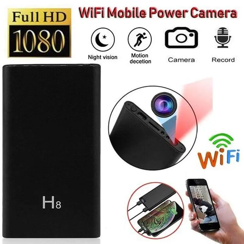 Kamera v externí baterii FULL HD s 5000 mAh + Wifi s P2P + noční vidění s 2x IR LED