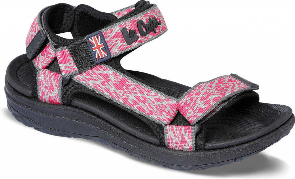Lee Cooper LCWL-20-34-013 Dámské sandály růžové 37