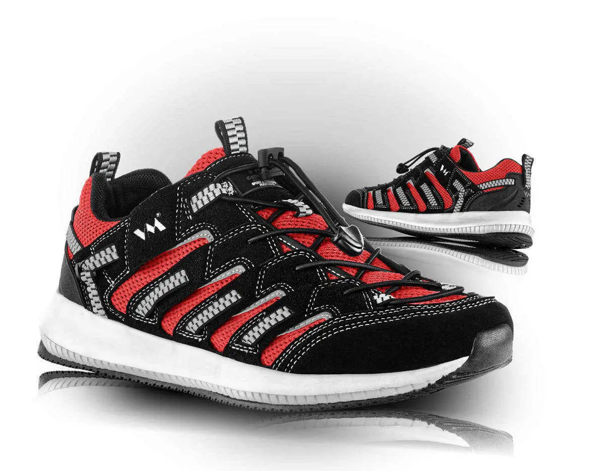 VM Footwear Lusaka 4445-35 Polobotky červené