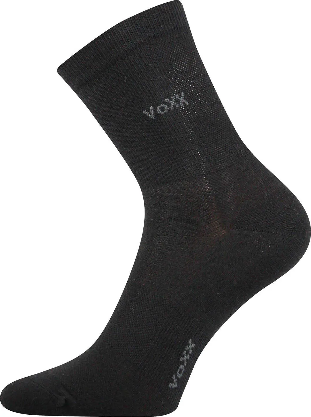 VOXX Ponožky sportovní slabé HORIZON černé