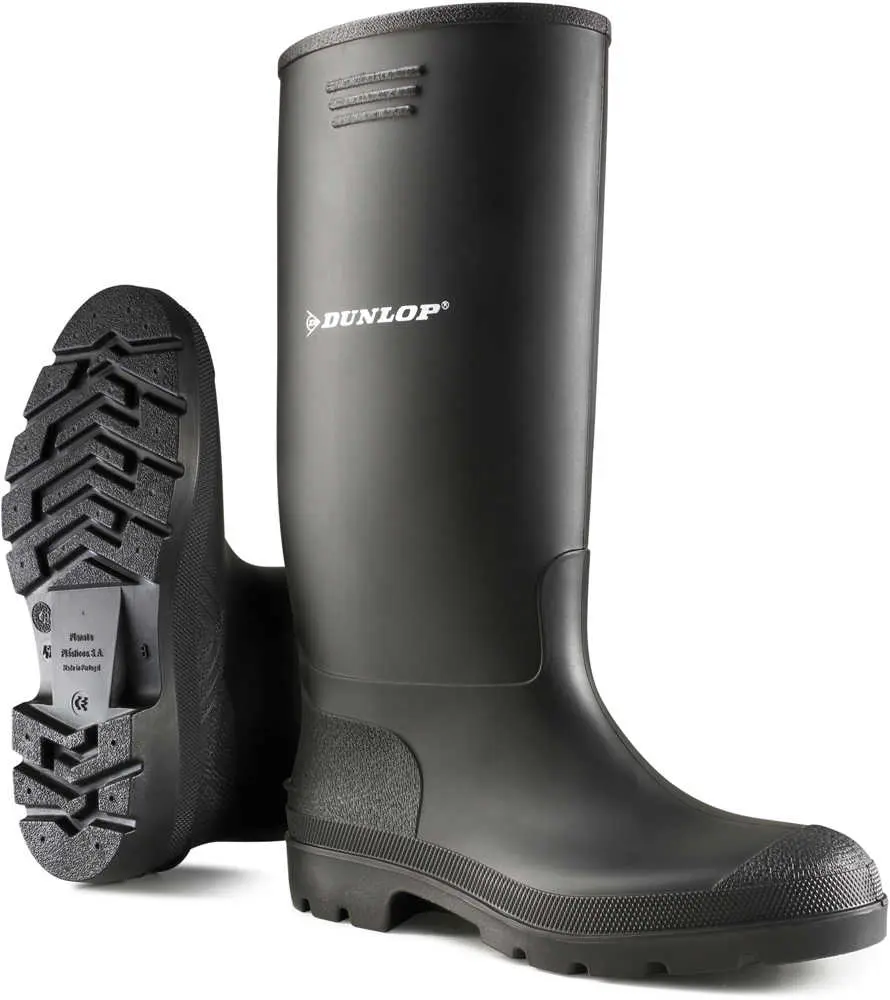 DUNLOP PRICEMASTOR BLACK Holínky