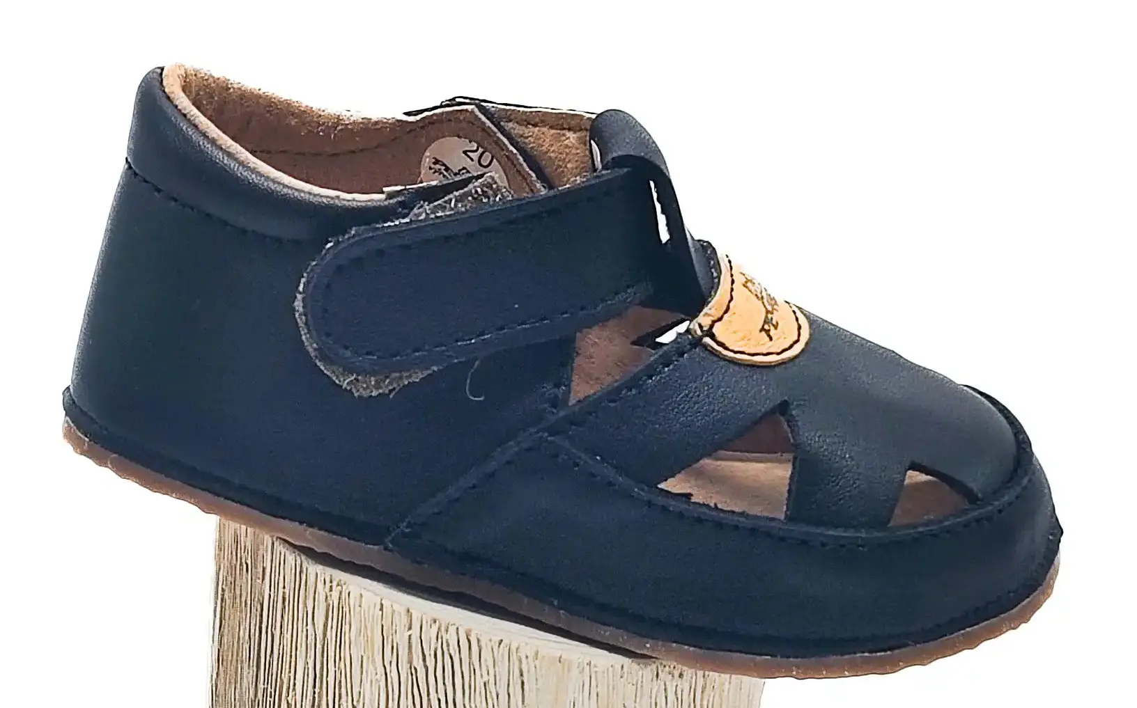Pegres B 1096 Dětské sandály černé