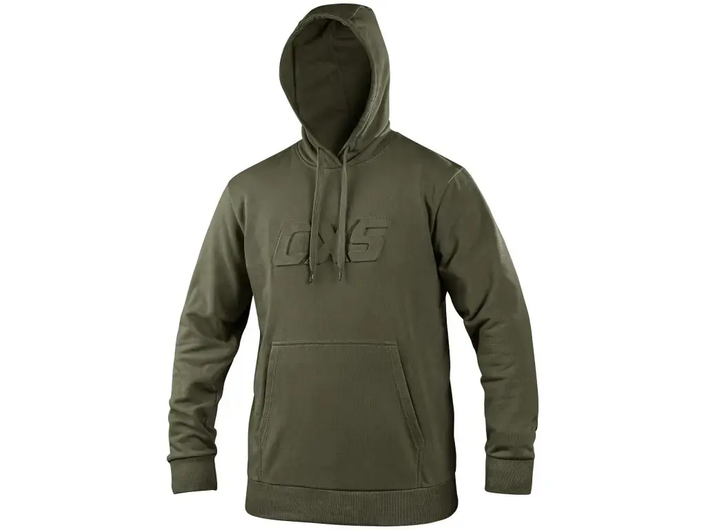 CXS ALTON Pánská mikina khaki 3XL 152022651897