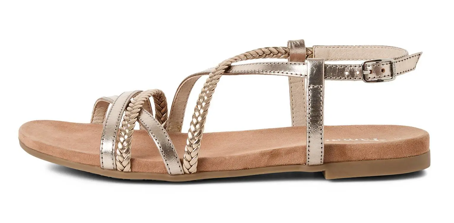 Tamaris 1-28130-46-116 Dámské sandály champagne