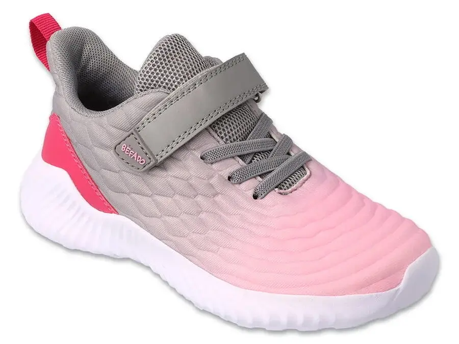 BEFADO 516Q332 tenisky SPORT SNAKE růžovo šedé