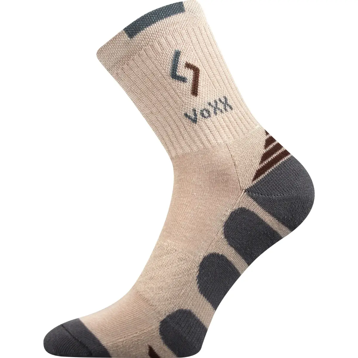 Sportovní ponožky VoXX - Tronic, béžová Barva: Béžová, Velikost: