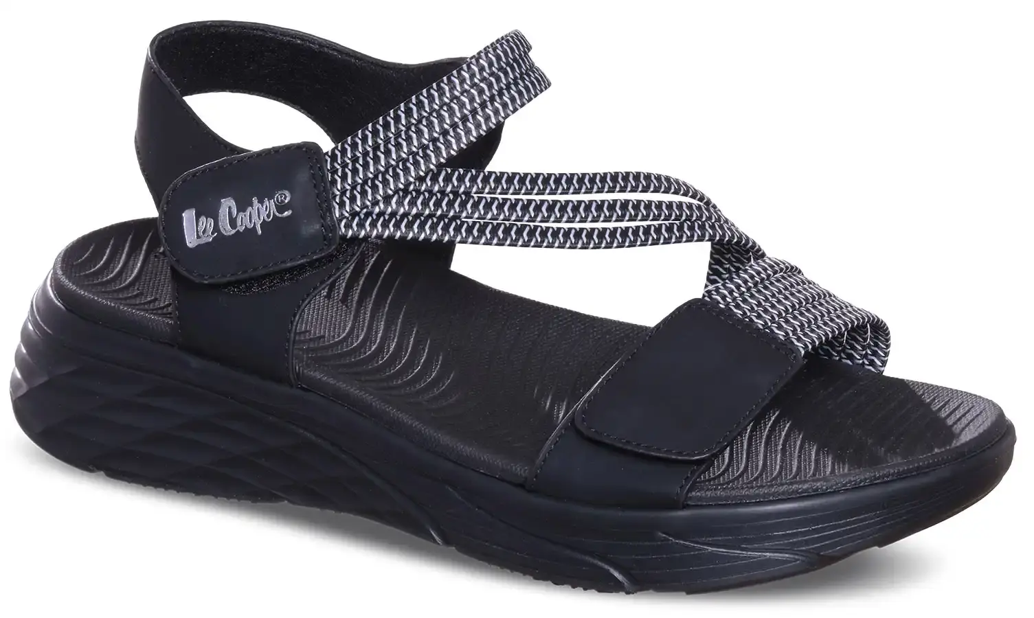 Lee Cooper LCW-26-15-4268L Dámské sandály černé