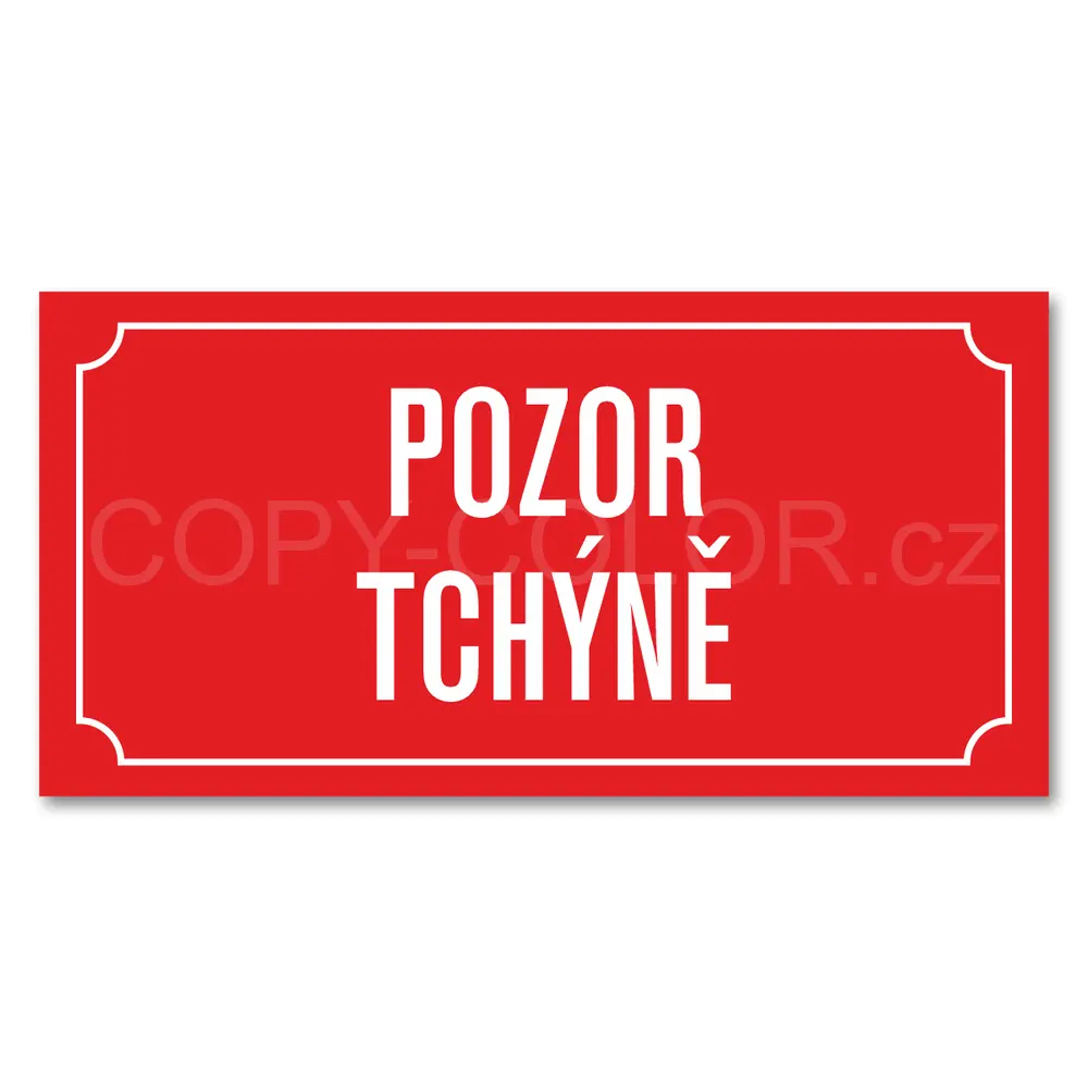 Cedule/tabule na přání s vlastním textem - červený podklad (031)