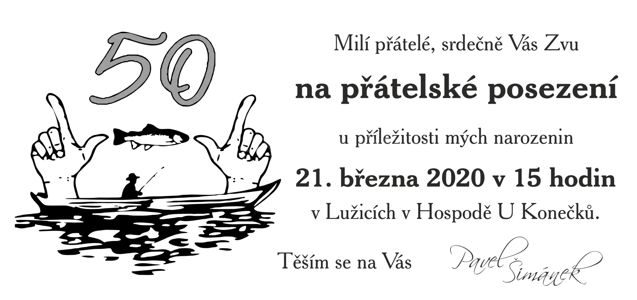Pozvánka DL - 052