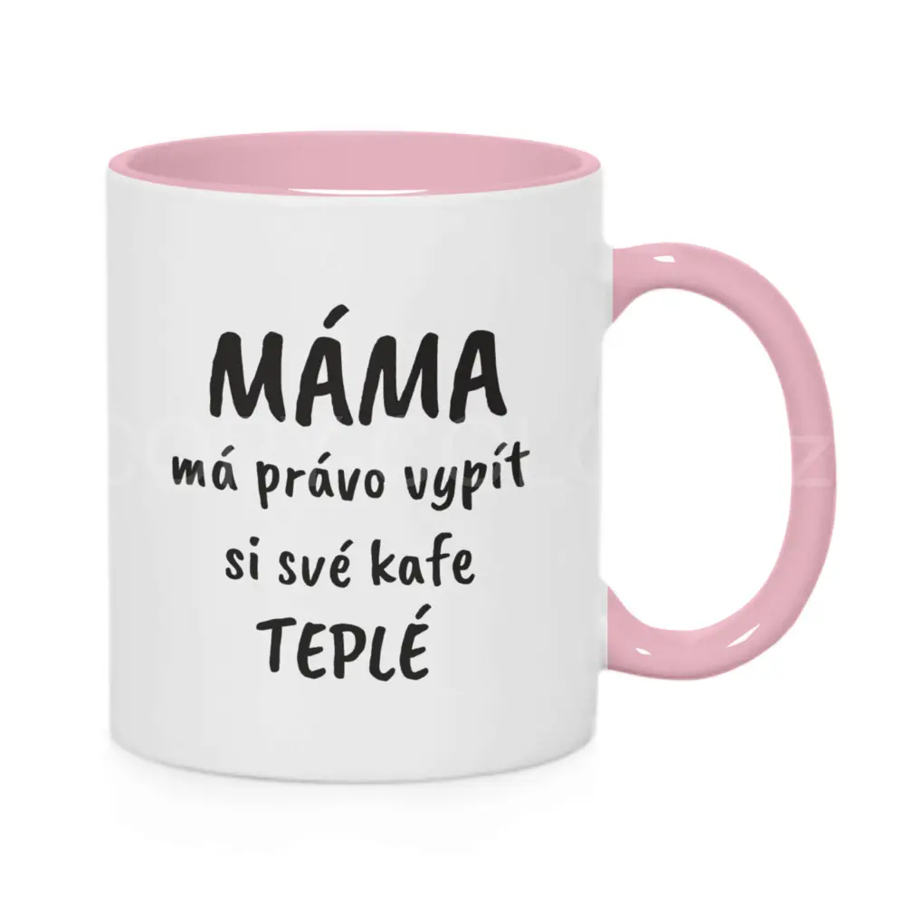 Hrnek ke Dni matek - TEPLÉ KAFE - různé typy hrnků a vlastní fotografi