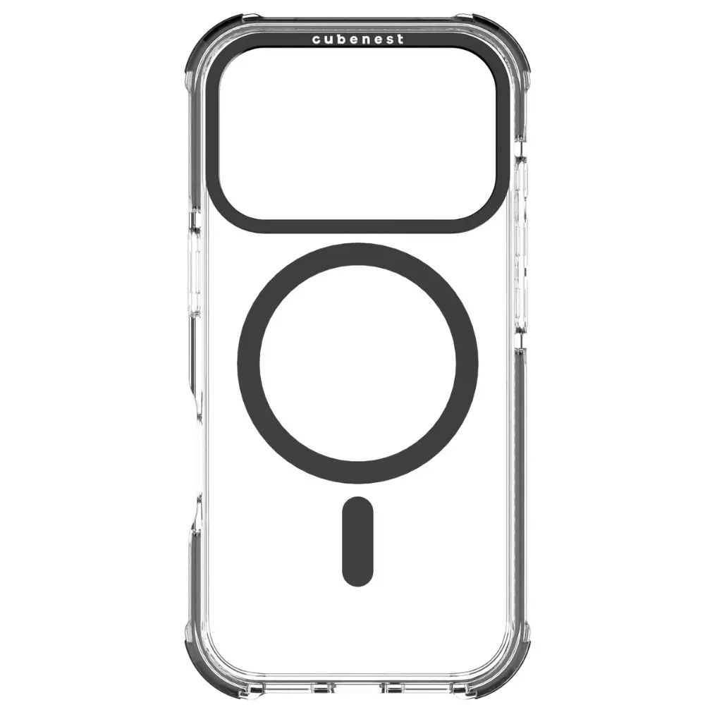 Cubenest Kryt na iPhone 17 Pro MagPro Strong Guard černý