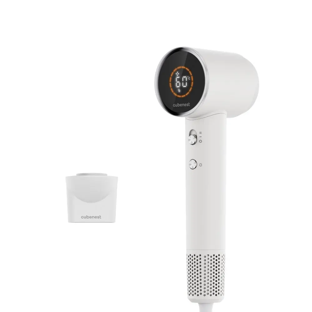 Cubenest SwiftDry High-Speed Hair Dryer White