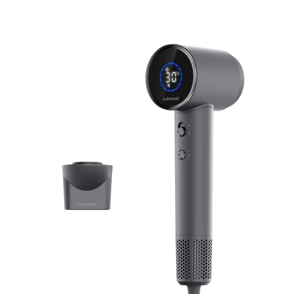 Cubenest SwiftDry High-Speed Hair Dryer Grey