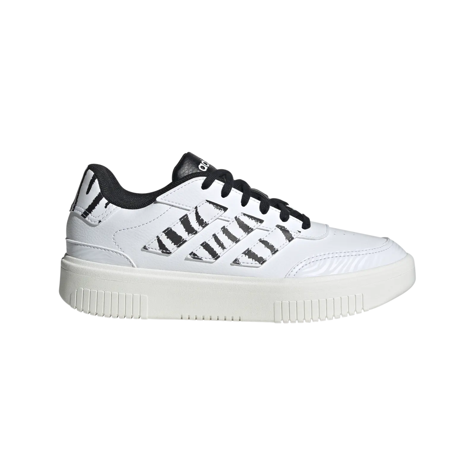 Adidas Courtblock Bold W cloud white/cloud white/core black dámské tenisky