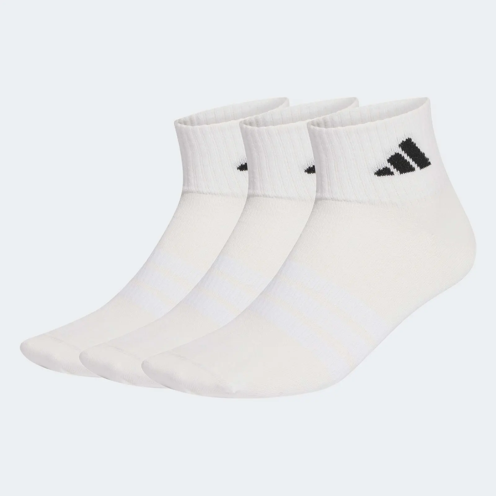 Adidas 3PACK-T ESS ANK 3P WHITE/WHITE/BLACK ponožky