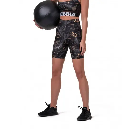 Nebbia Biker šortky Active Black 569, černá,