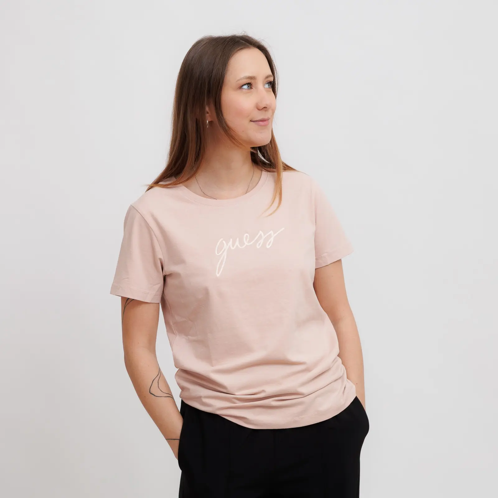 Guess Lucia SS T-shirt Round Neck