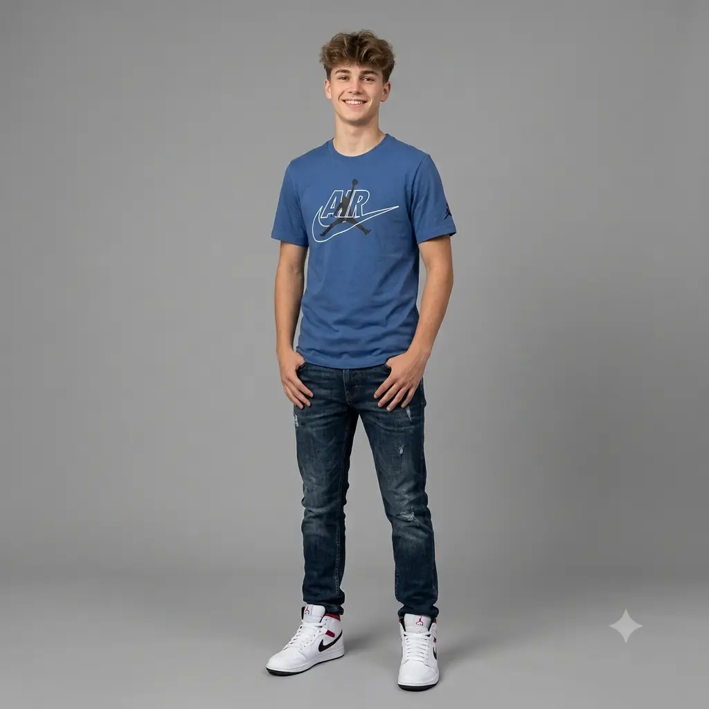 Jordan air swoosh jm ss tee