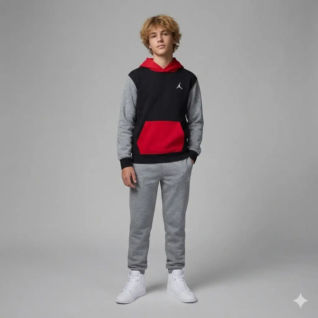Jordan boys mj brkln ft po hoodie 163-175 cm