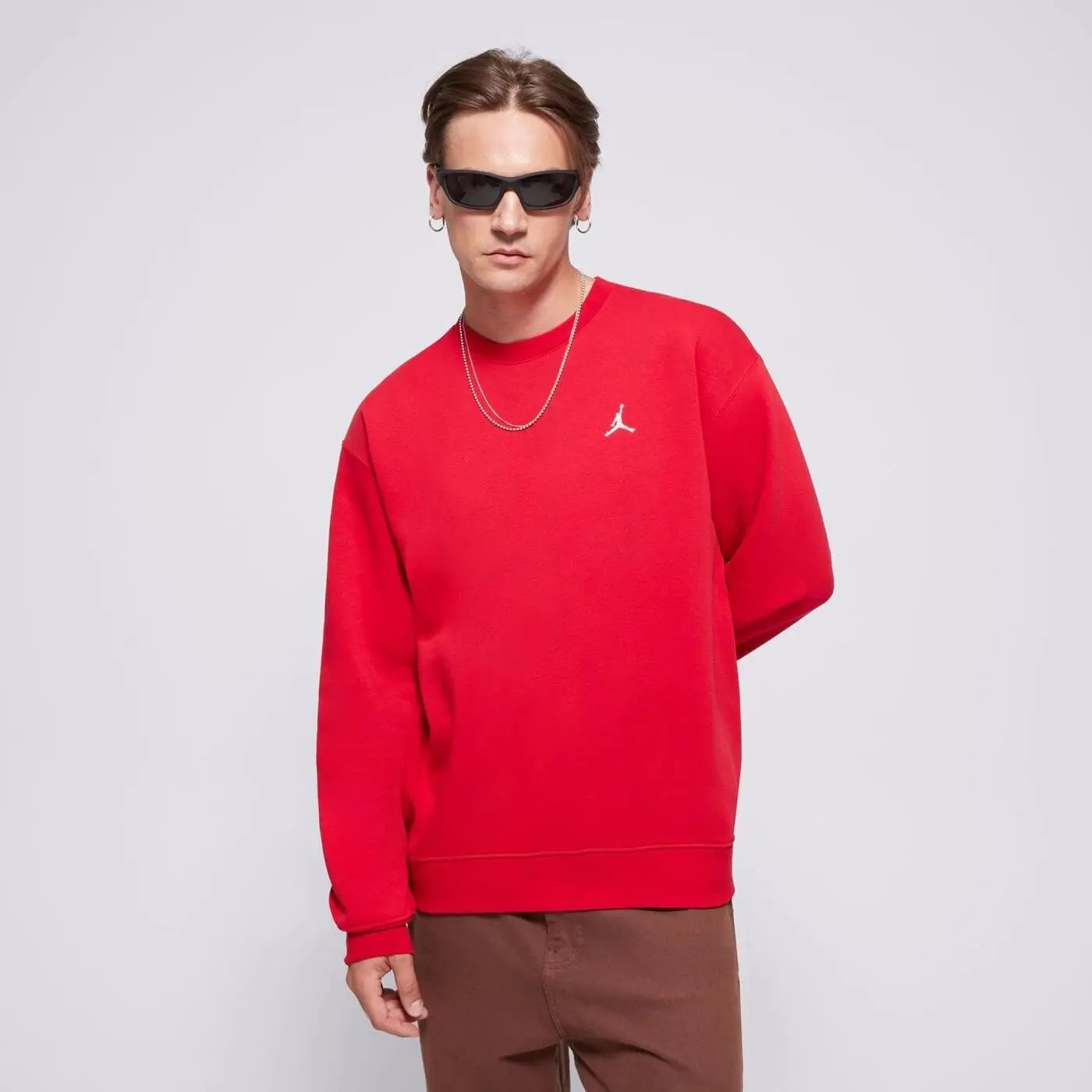 Jordan Brooklyn Fleece Mens Crew