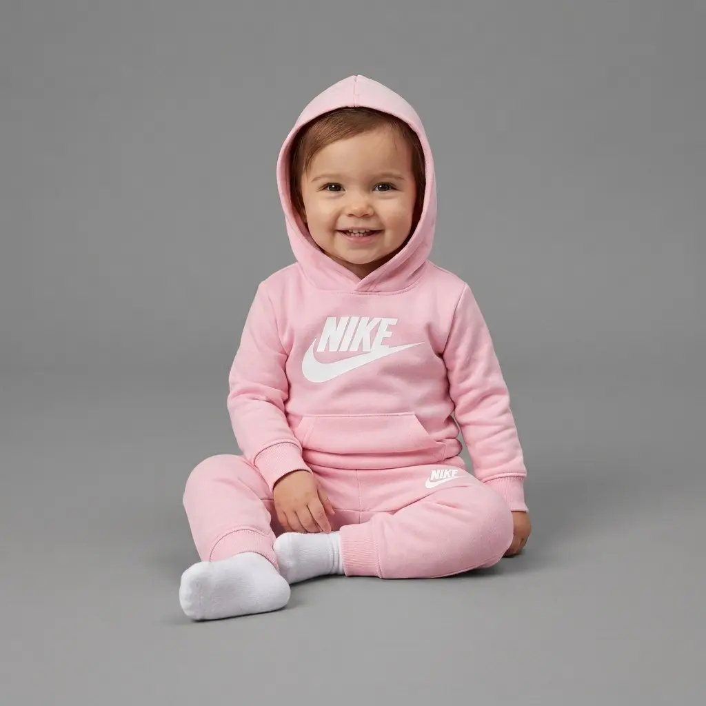 Nike kids club fleece set