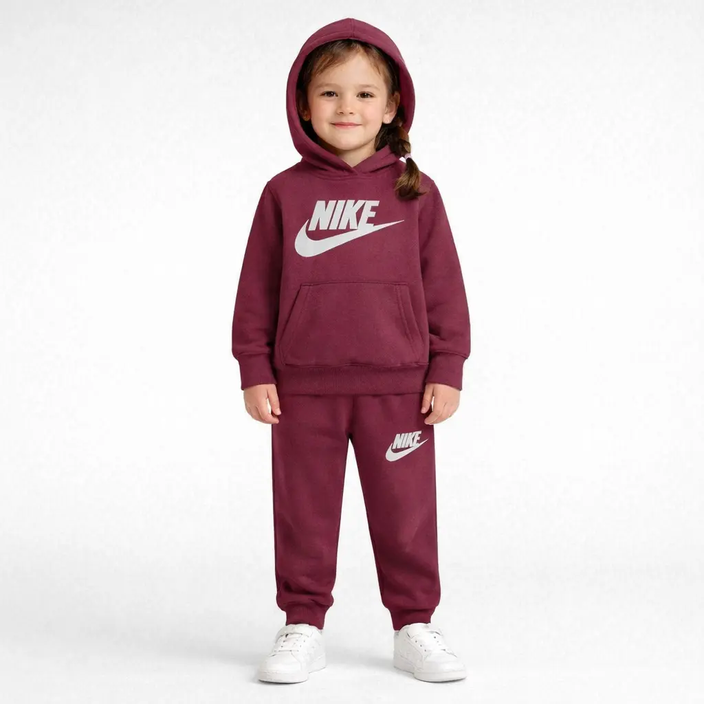 Nike kids club fleece set
