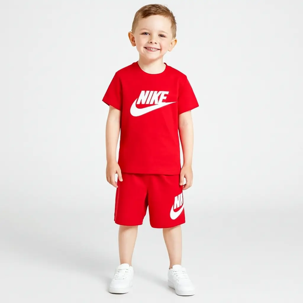 Nike kids club tee & short set 98-104 cm