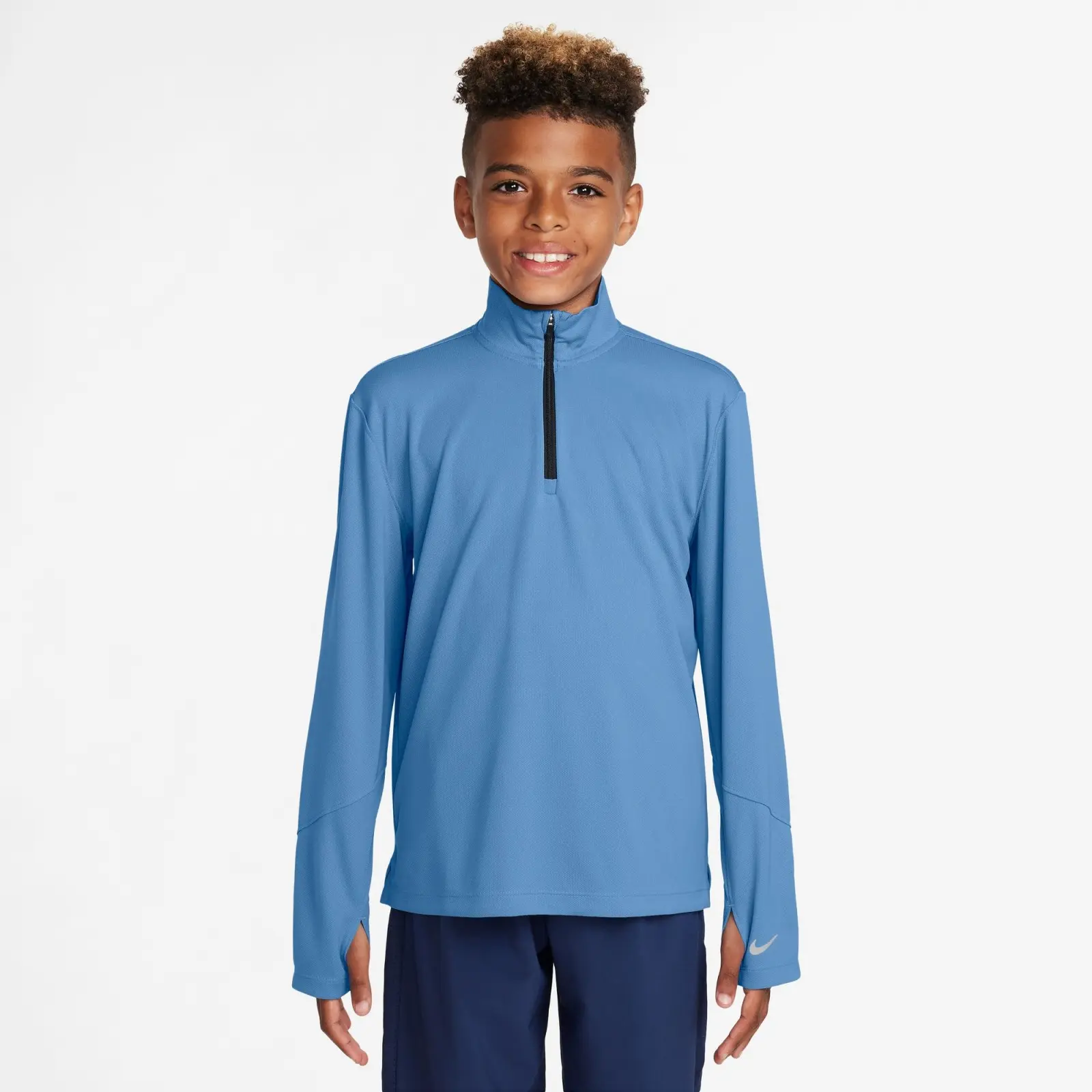 Nike Multi Big Kids (Boys) Dri-FIT UV Long-Sleeve 1/2-Zip Top