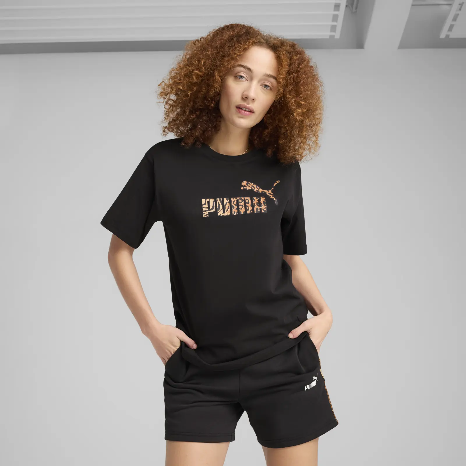 Puma Ess Graphic Animal Relaxed Tee S