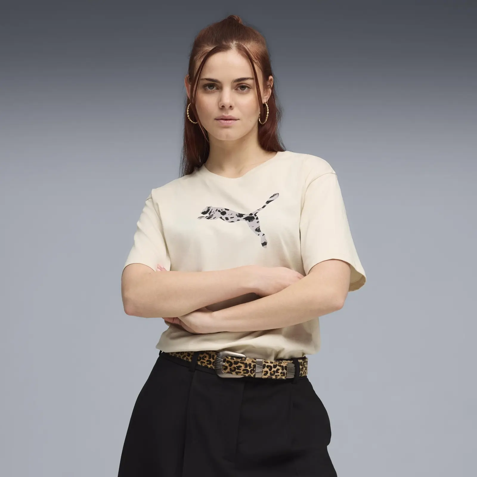Puma ESS GRAPHIC Animal Relaxed Tee