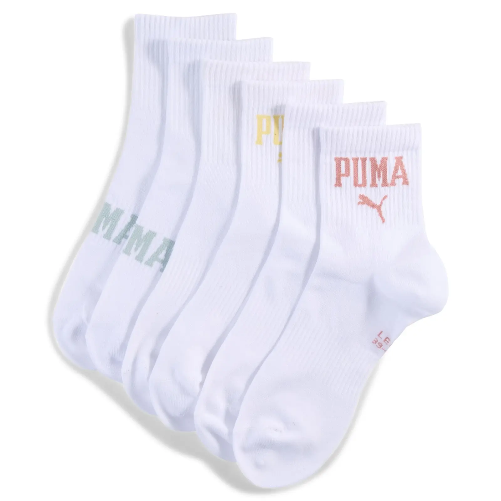 Puma unisex logo short crew 3p 43/46