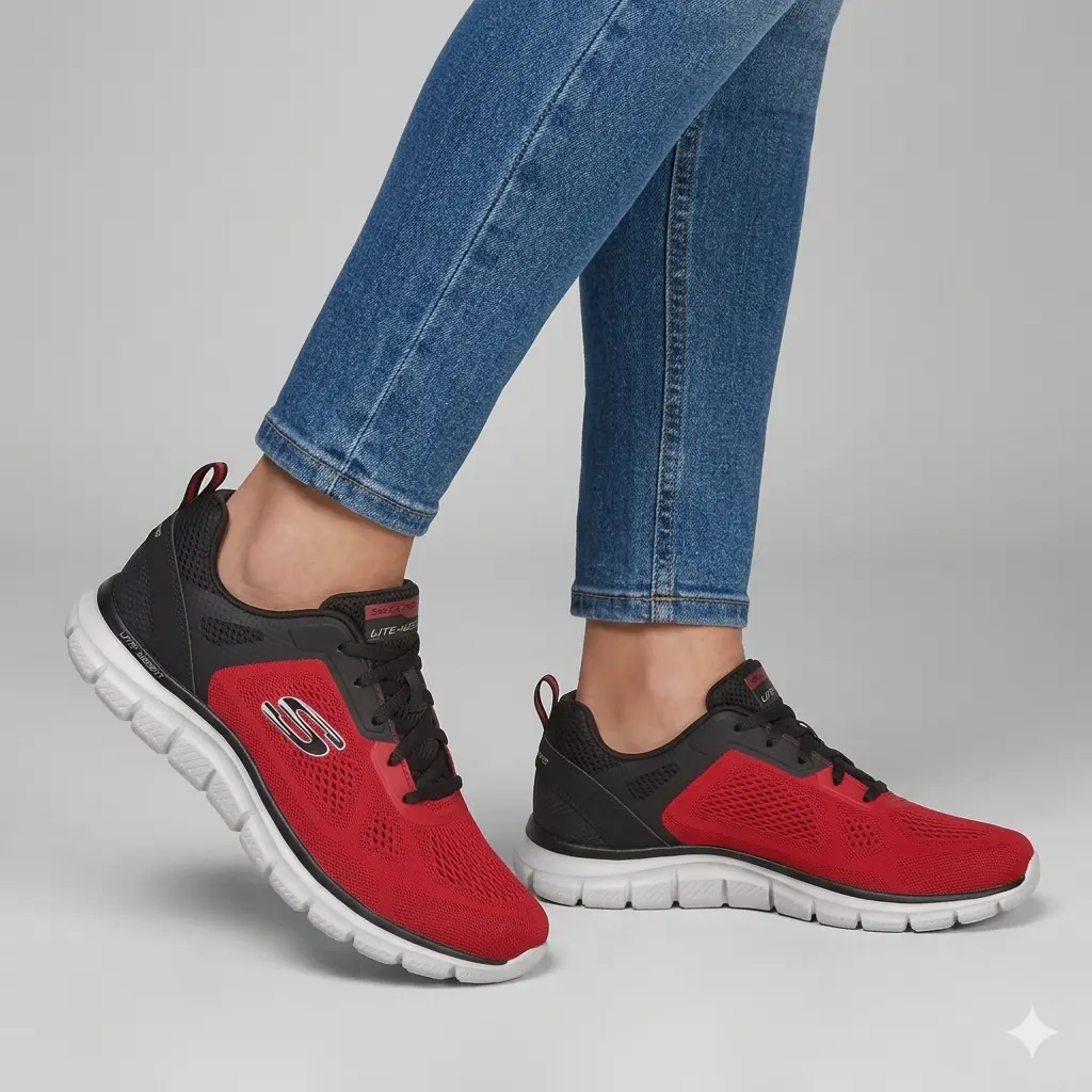 Skechers track - broader 42,5