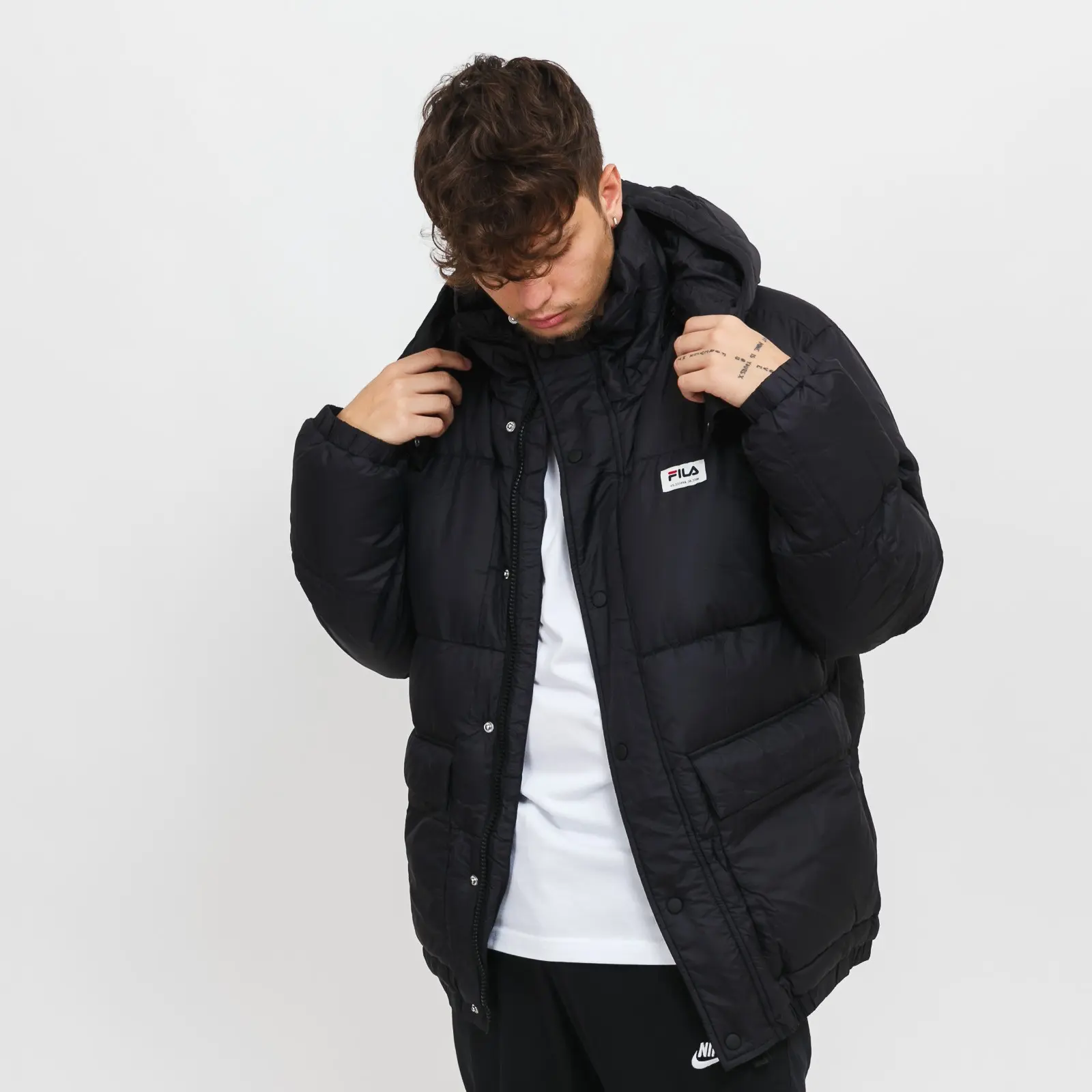 Fila TIREBOLU oversized puff jacket L