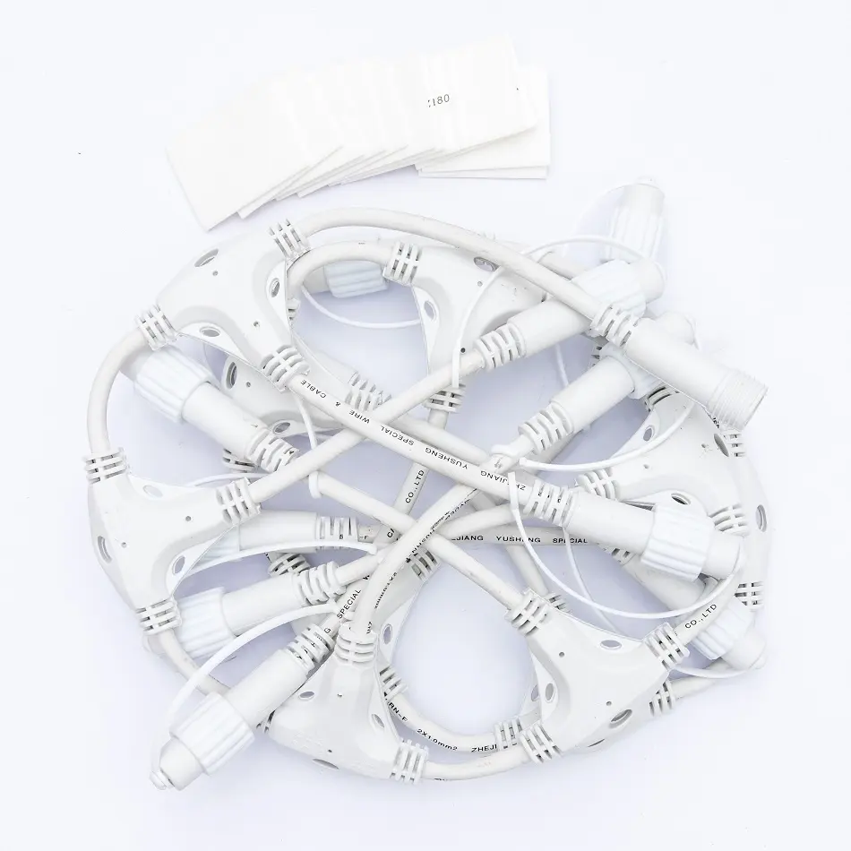 Easy Fix T rozbočovač, 11 výstupů, bílý, IP67