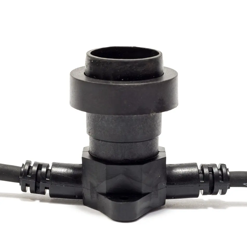 Easy Fix objímka pro žárovky s paticí E27, 0,3 m, 1 objímka, IP67, černá barva