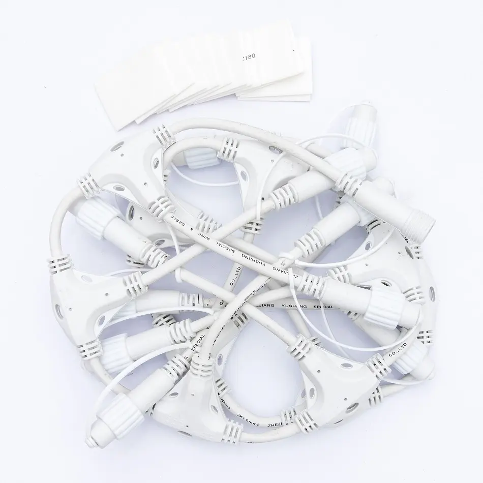 Easy Fix T rozbočovač, 11 výstupů, bílý, IP44